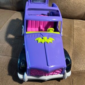 Disney Purple and Pink Toy Car with Yellow Accents